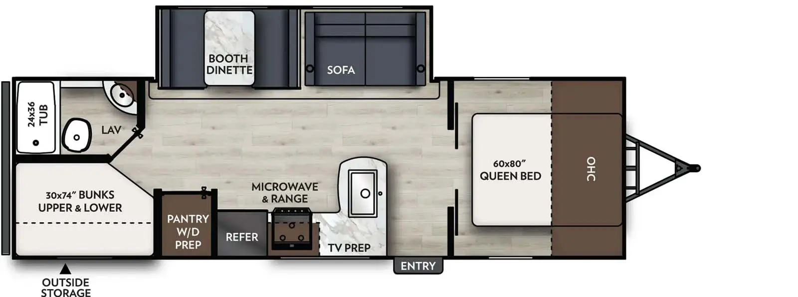 26BHX Floorplan Image